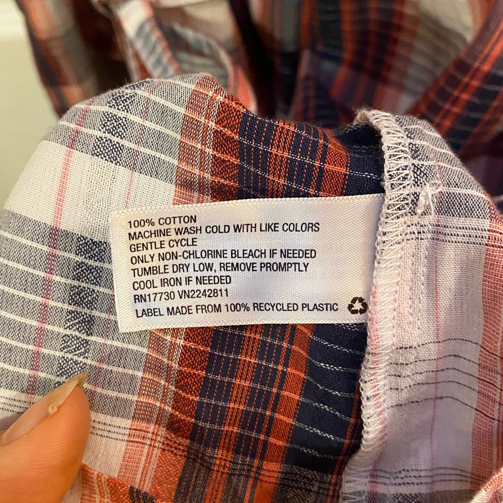 Universal Thread Multicolor Plaid Dress - Picture 4 of 5
